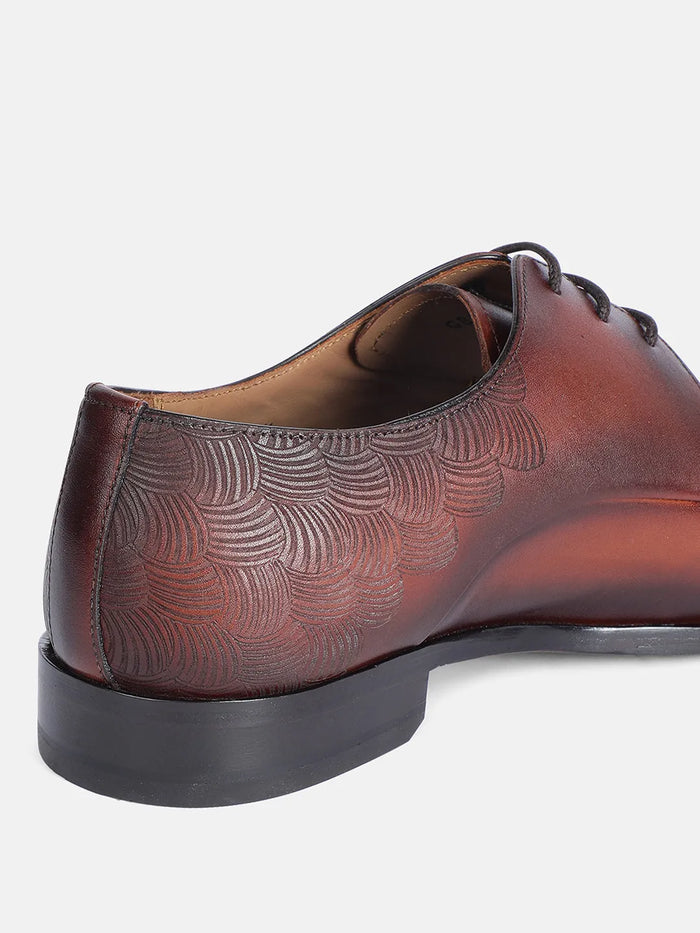HANDCRAFTED DERBY SHOES | 22 ADIGO TAN
