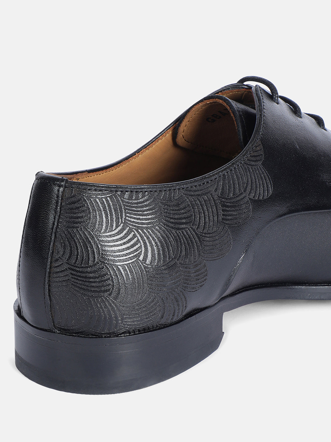 BLACK MEN DERBY LACE UP SHOES | 22BLACK