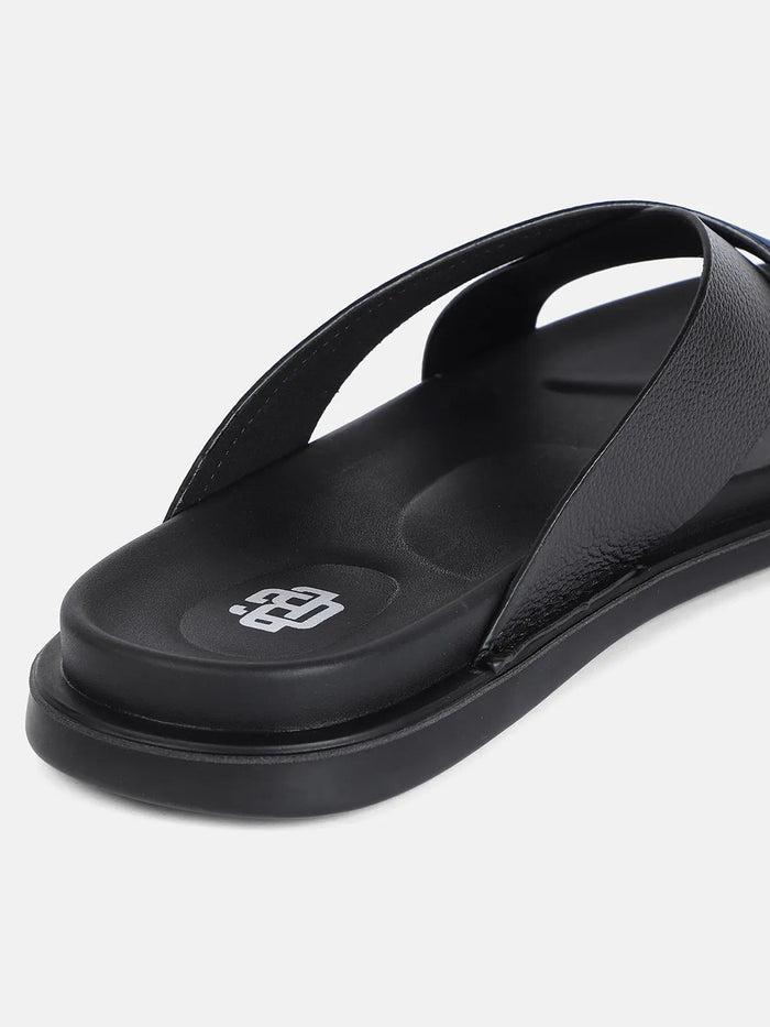 SIGNATURE STRIPE SANDALS