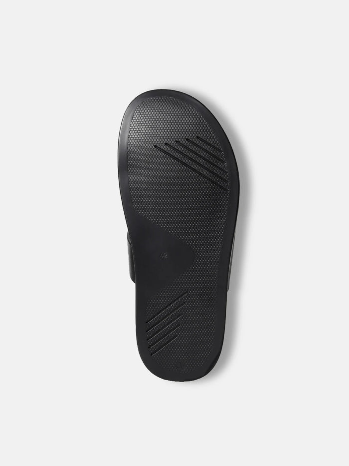 PREMIUM TOE LOOP SANDALS | 39 BLACK