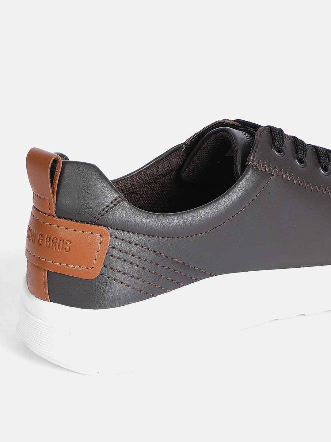 BROWN TAN MEN LACE UP SNEAKERS | 1831BROWN/TAN