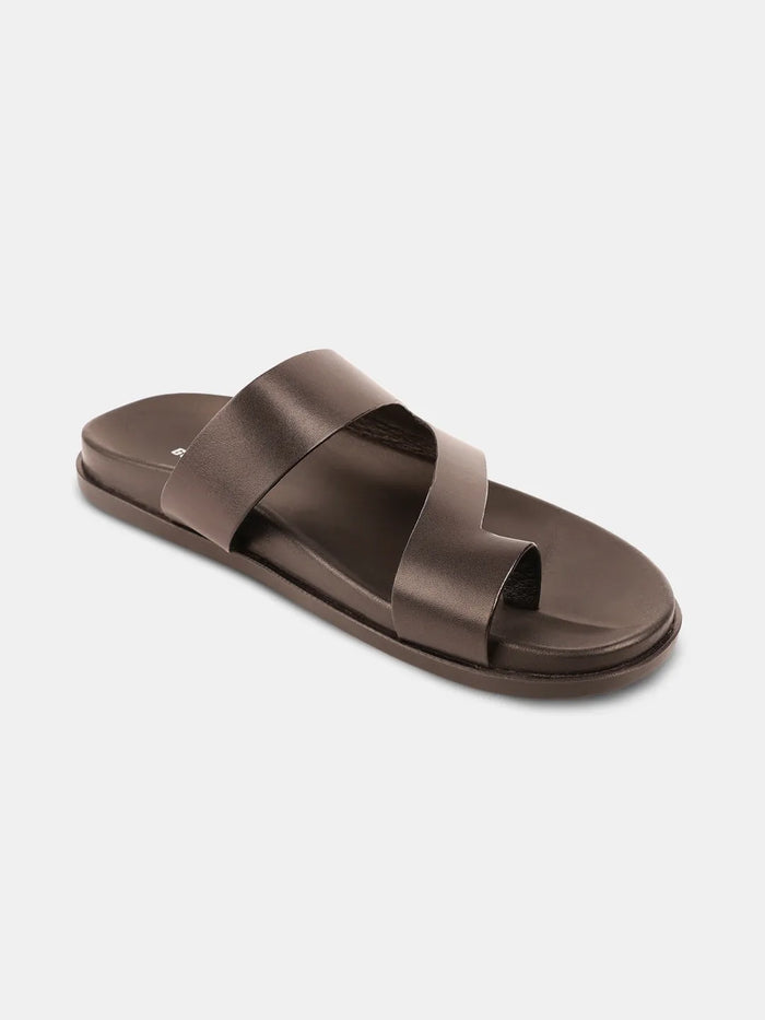 PREMIUM TOE LOOP SANDALS | 39 BLACK