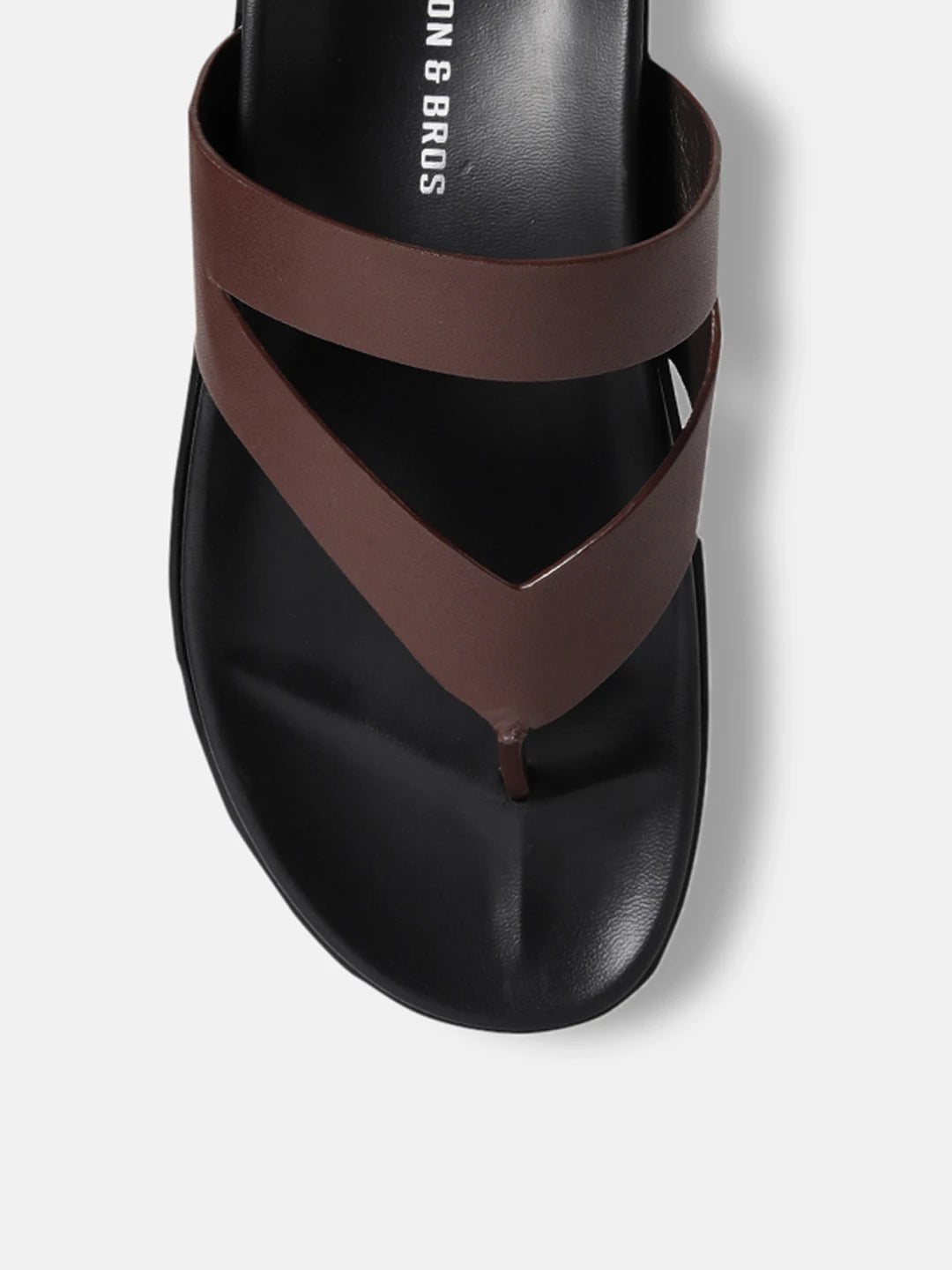 CLASSIC CROSS STRAP SANDALS | 38 BURGUNDY