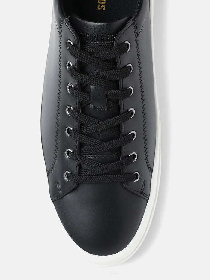 PREMIUM LEATHER SNEAKERS |1831 BLACK