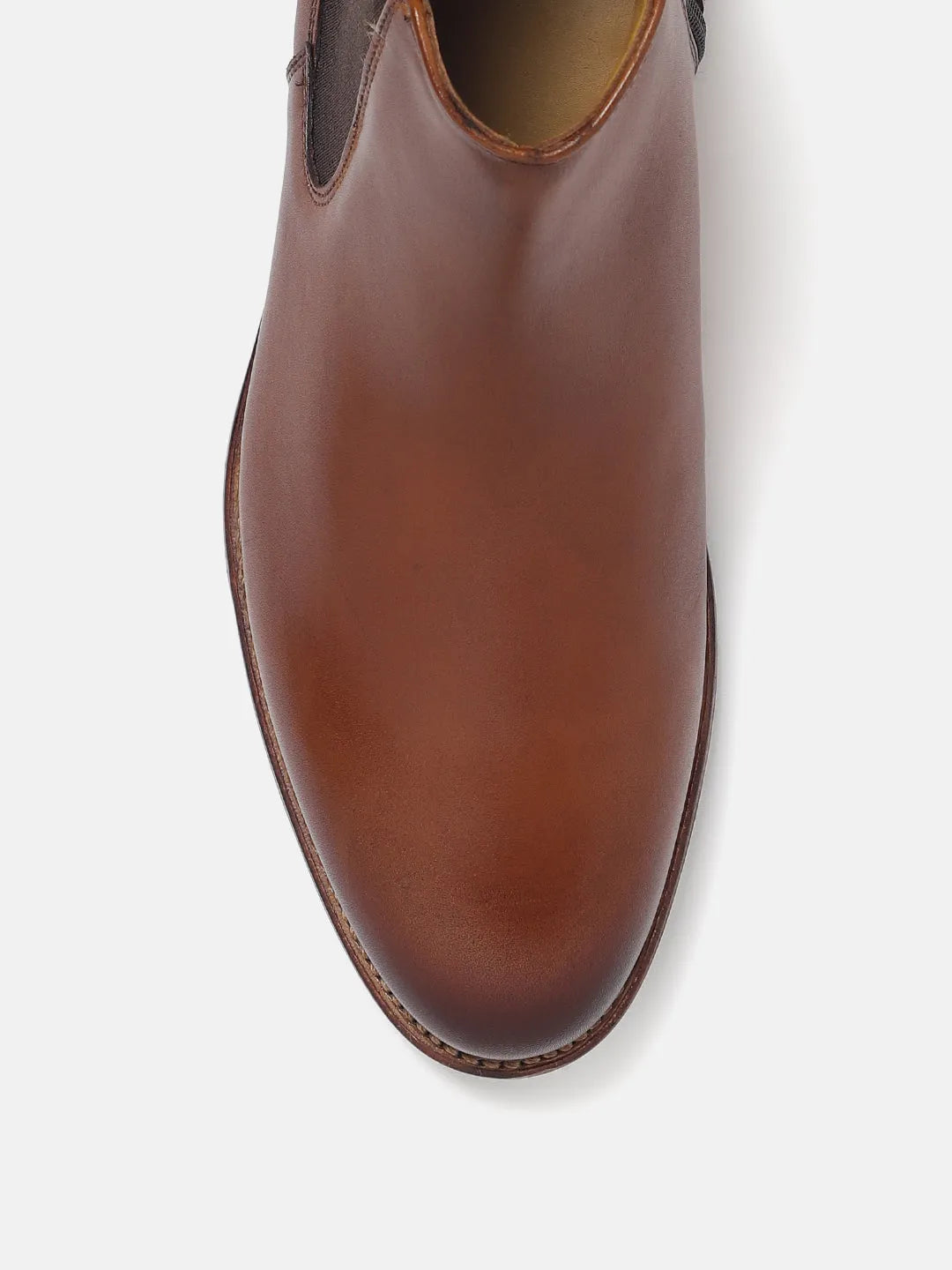 CHELSEA LEATHER BOOTS | 1776 ADIGO TAN