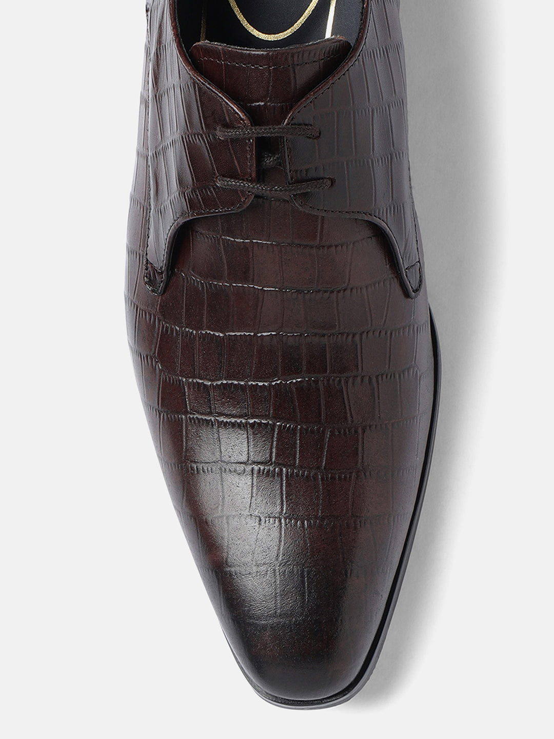 BROWN MEN DERBY LACE UP SHOES | 21BROWN