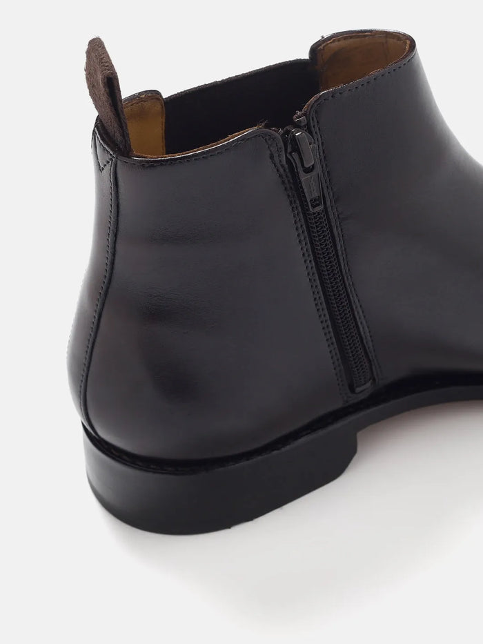 CHELSEA LEATHER BOOTS | 1776 ADIGO BROWN