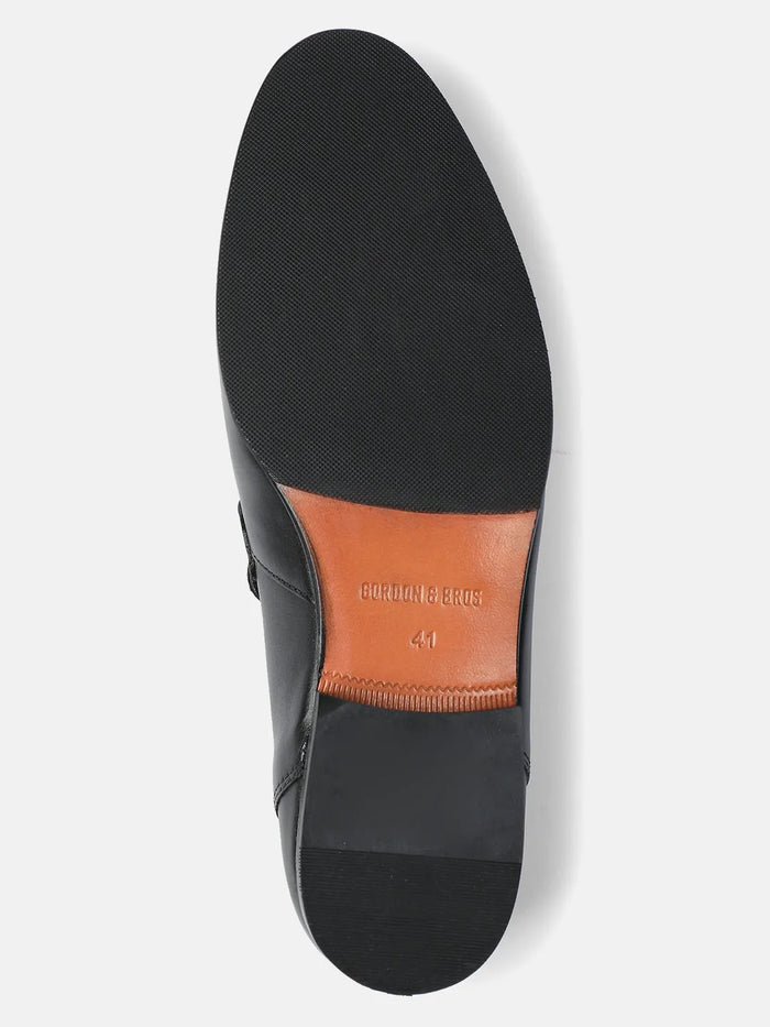 HANDCRAFTED LEATHER LOAFERS | 28 ADIGO BLACK