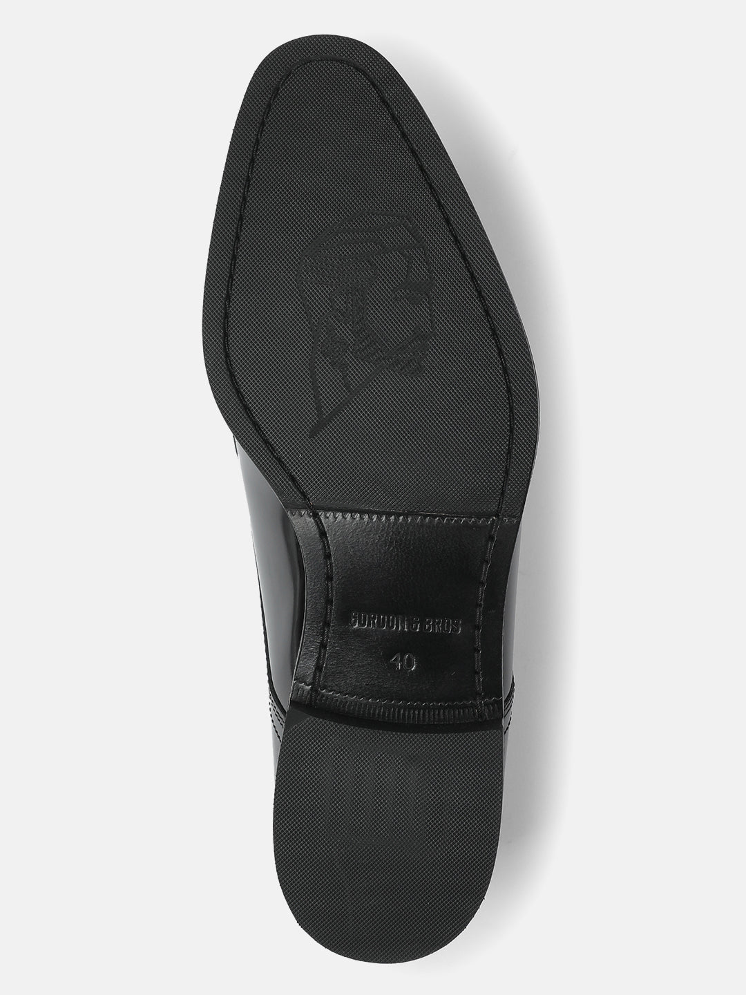 PATENT BLACK MEN PLAIN VAMP DERBY LACE UP SHOES | 625635 PATENT BLACK