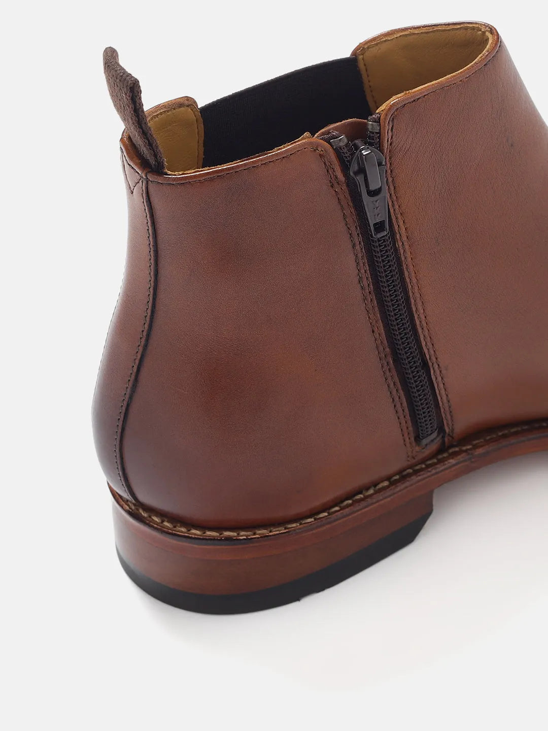 CHELSEA LEATHER BOOTS | 1776 ADIGO TAN