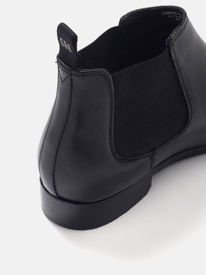 CHELSEA LEATHER BOOTS | 3456 ANTIK BLACK