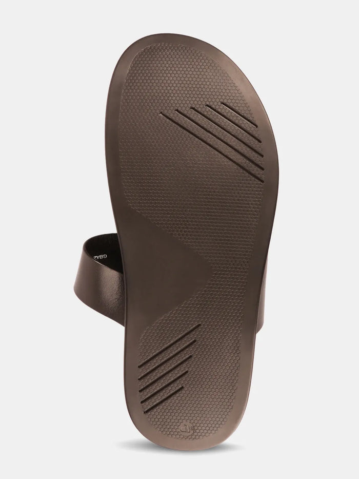 PREMIUM TOE LOOP SANDALS | 39 BLACK