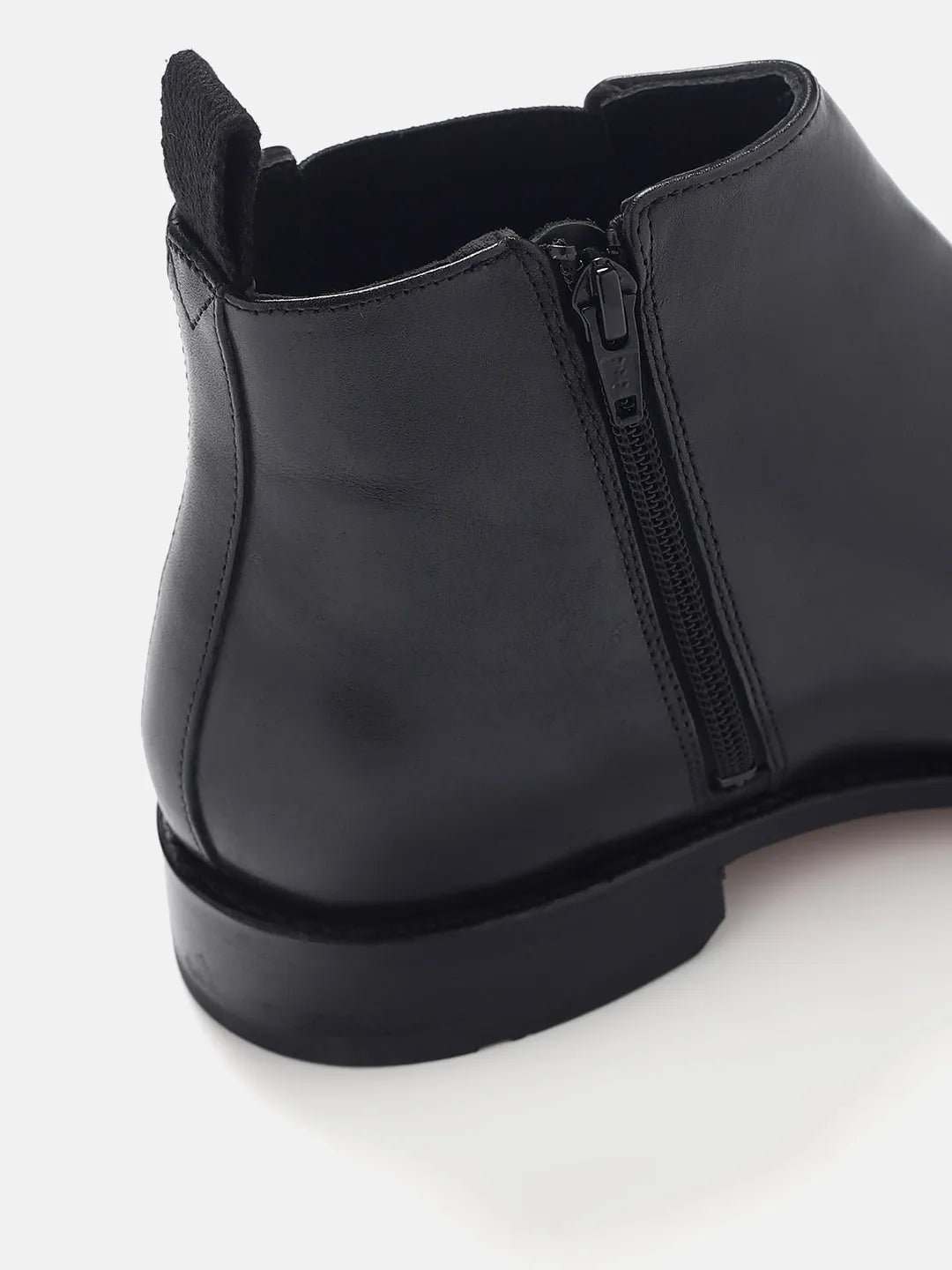 CHELSEA LEATHER BOOTS | 1776 ADIGO BLACK