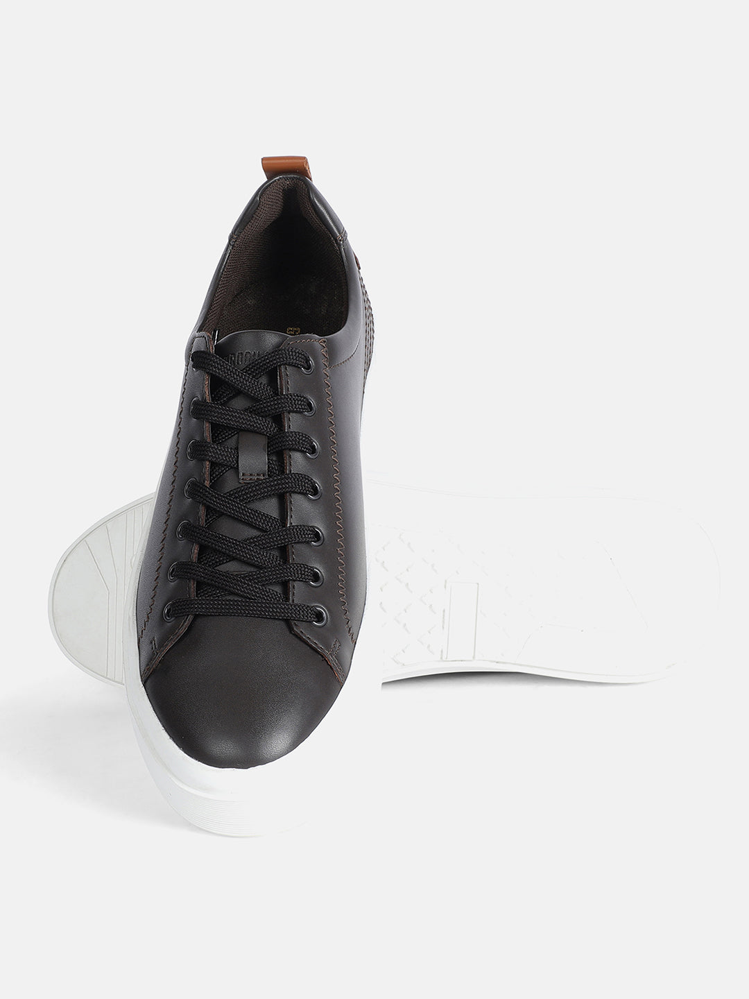 BROWN TAN MEN LACE UP SNEAKERS | 1831BROWN/TAN