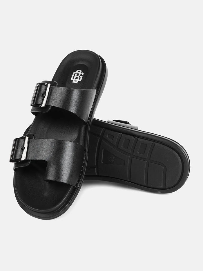 FIBBIA SANDAL | BLACK