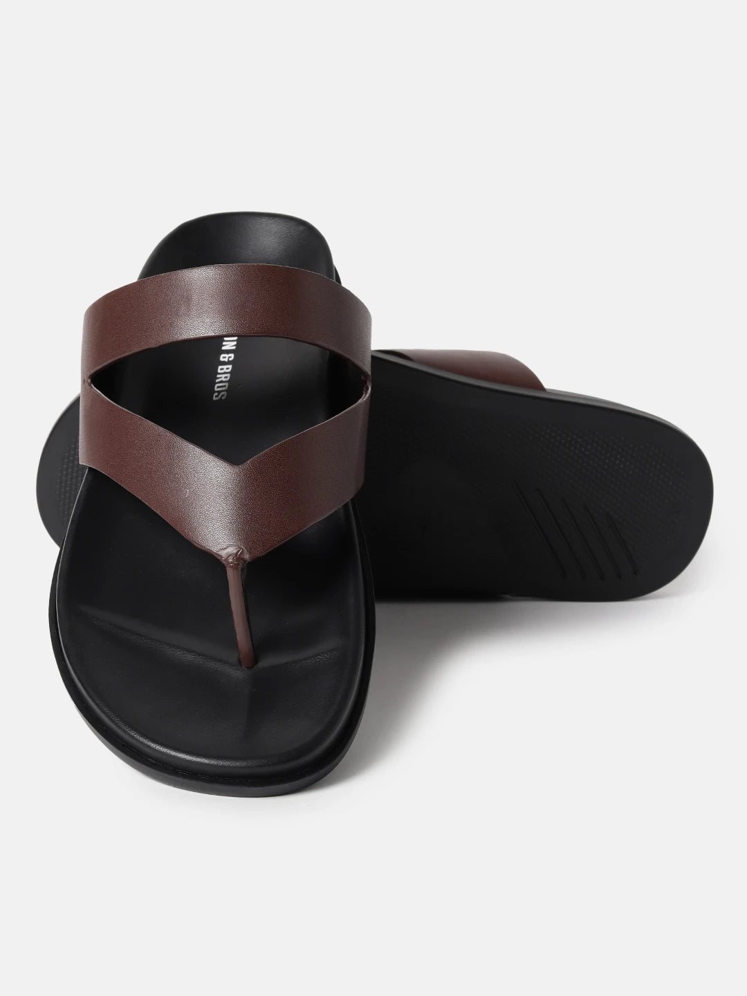 CLASSIC CROSS STRAP SANDALS | 38 BURGUNDY