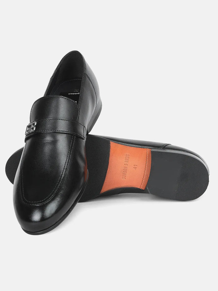 HANDCRAFTED LEATHER LOAFERS | 28 ADIGO BLACK