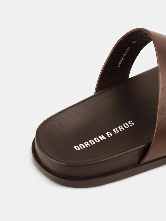 PREMIUM TOE LOOP SANDALS | 39 BROWN