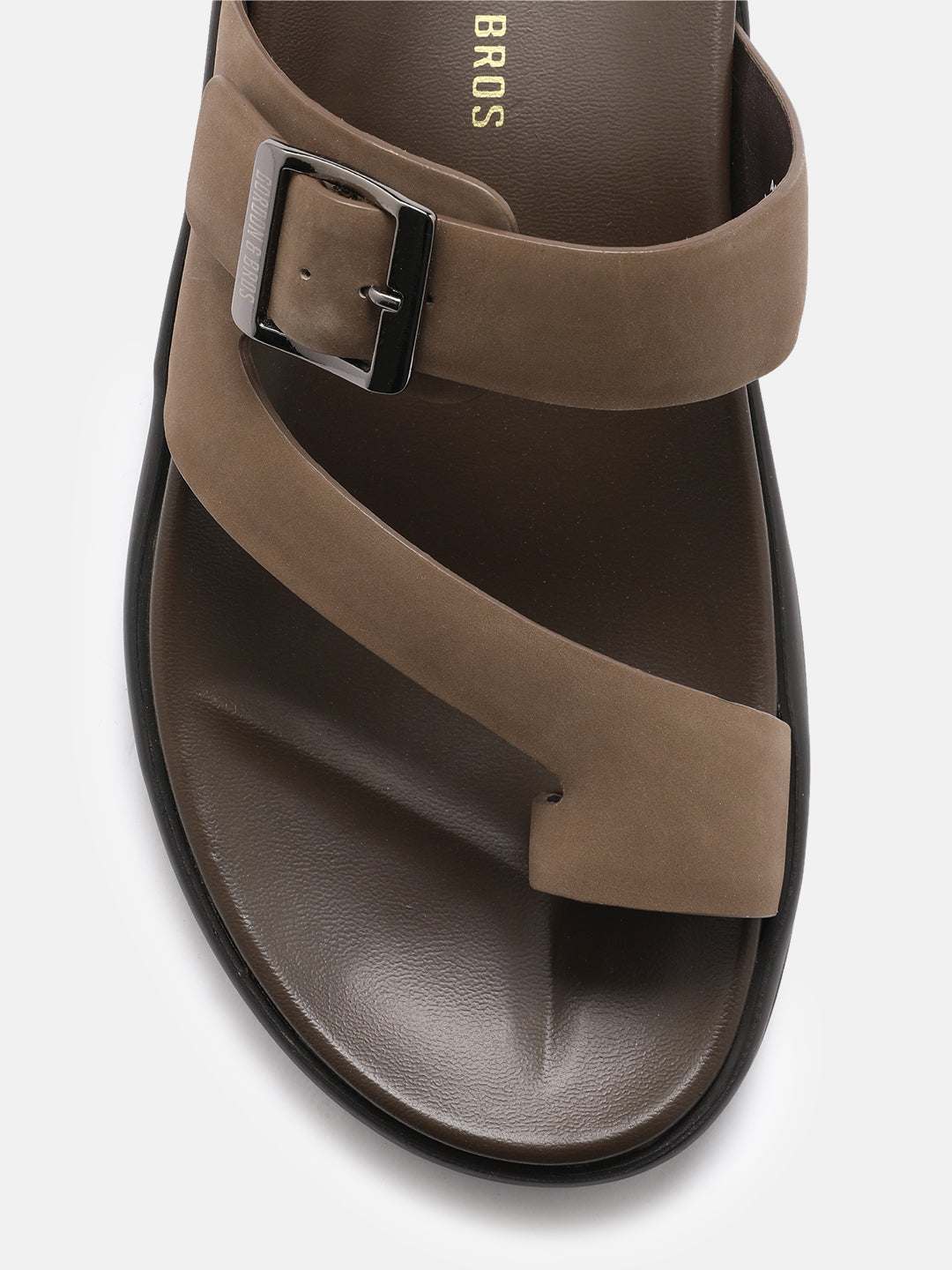 PORTO LEATHER SANDALS | A46 NUBUCK TAUPE