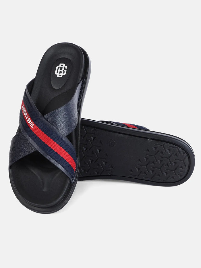 SIGNATURE STRIPE SANDALS