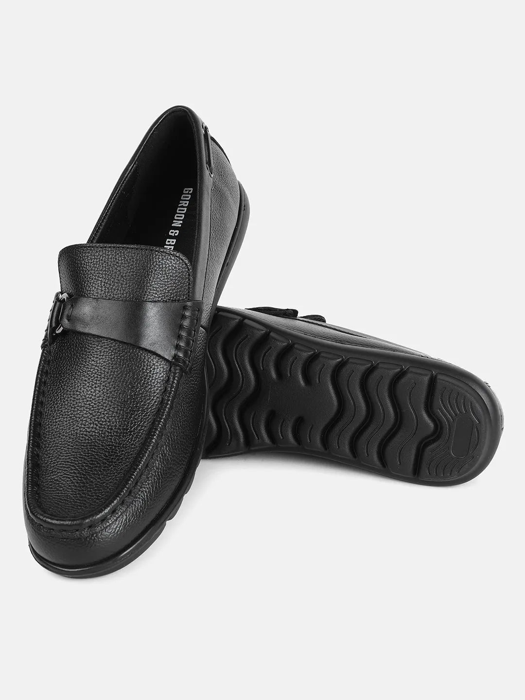 WAVE SADDLE LOAFER | BLACK