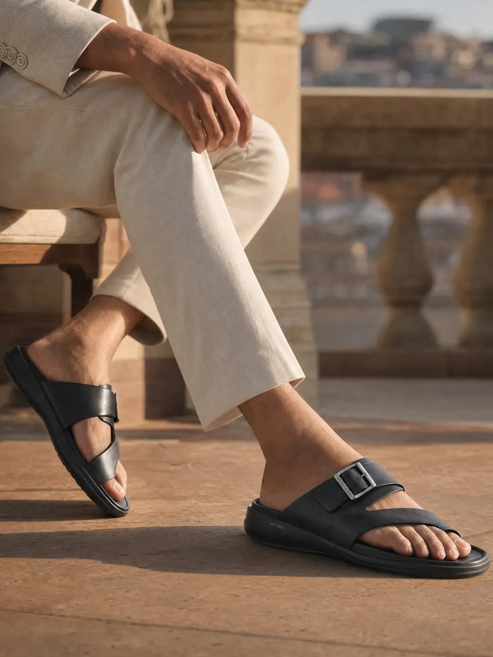 PORTO SANDALS | A46 Black