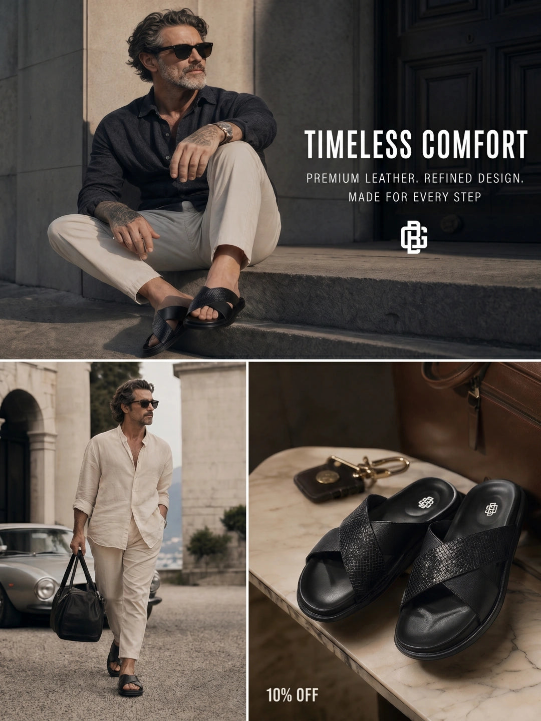 CRUZ SANDALS | 5204 BLACK BP