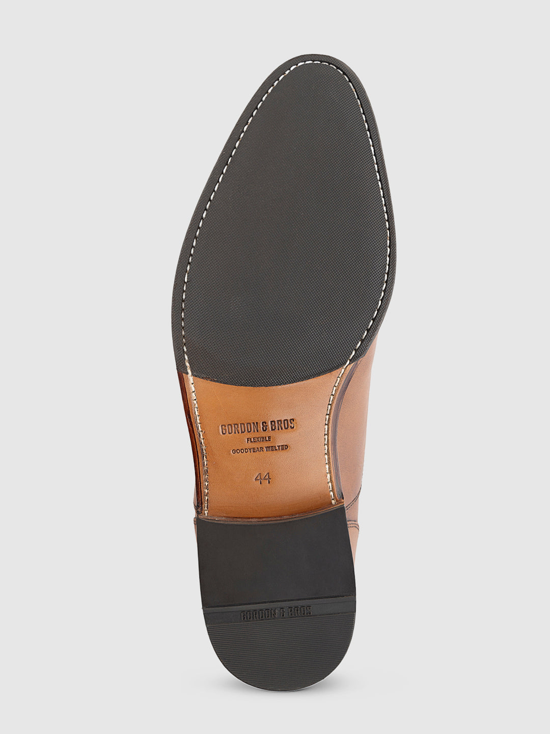 TAN MEN TOE CAP OXFORD LACE UP SHOES | 5092TAN