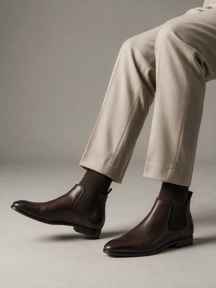 CHELSEA LEATHER BOOTS | 3456 ADIGO TDM