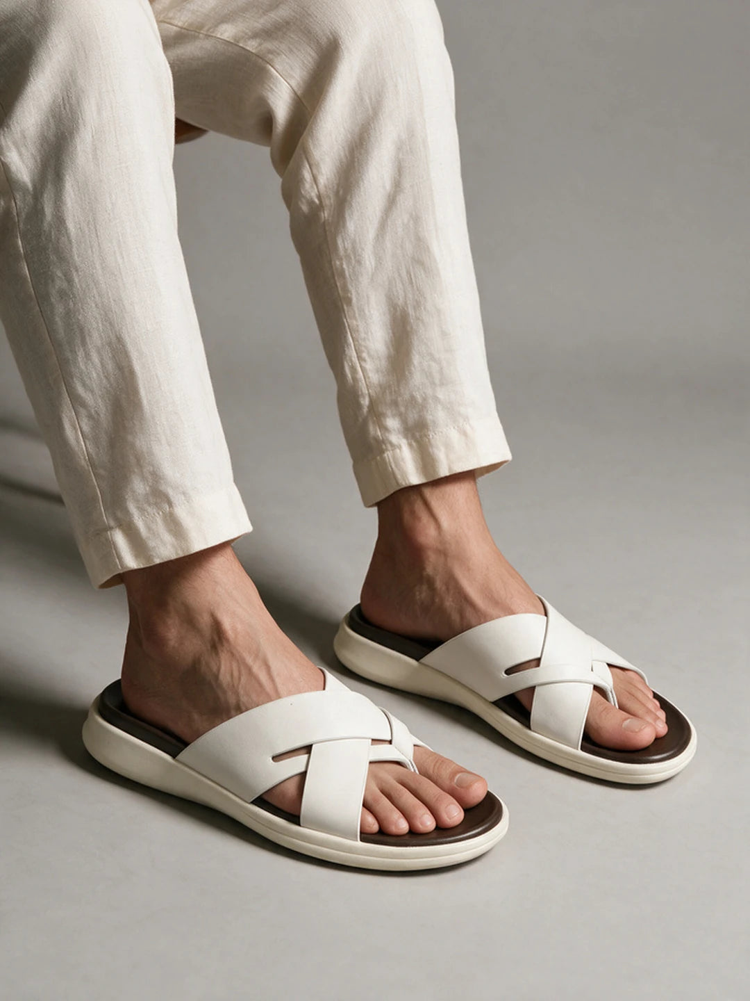 PORTO SANDALS | A48 Optic White
